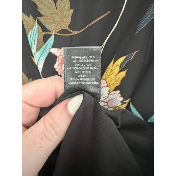 Women’s Floral Dress Size Medium Trixxi Midi - Picture 7 of 9